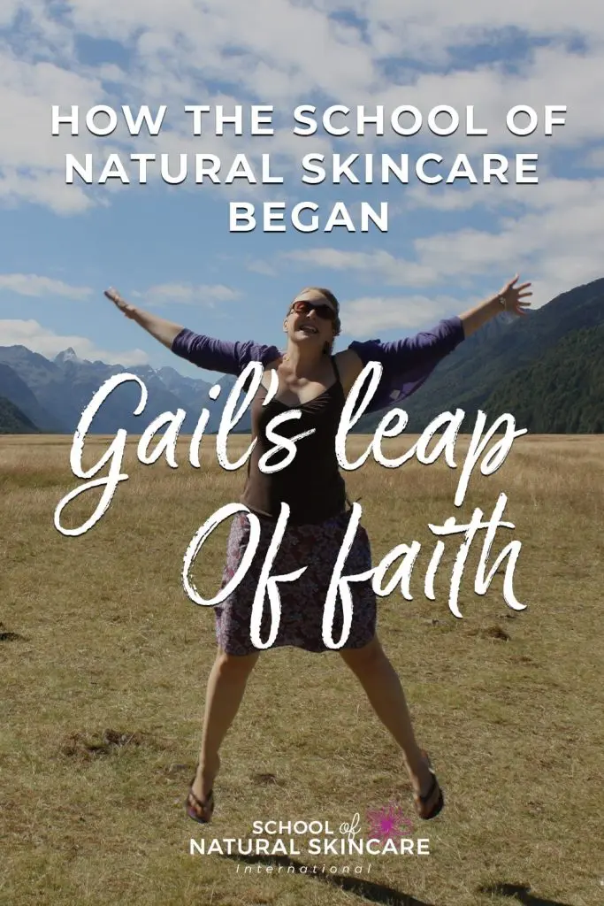 Gail’s leap of faith: How the School of Natural Skincare began Behind the scenes