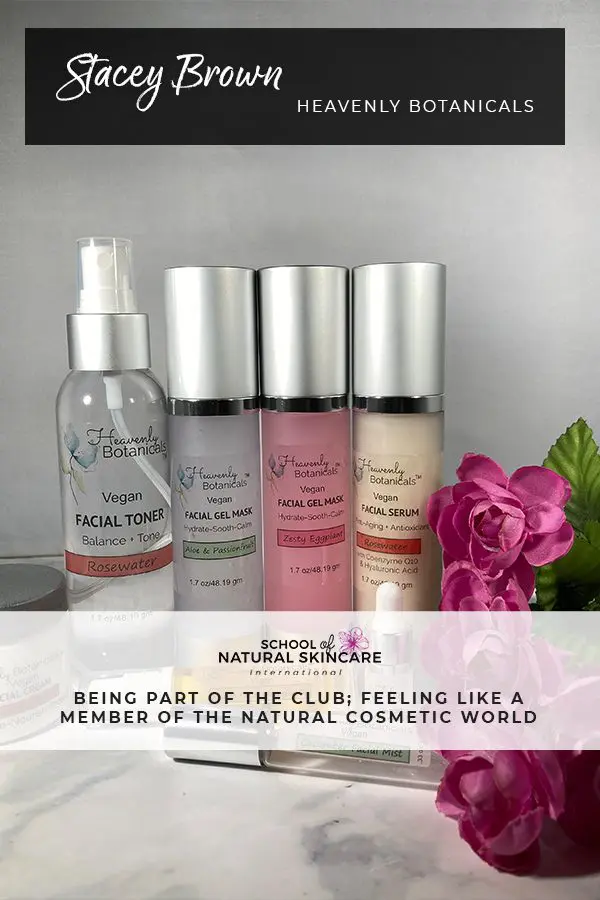 Being part of the Club; feeling like a member of the natural cosmetic world Student success stories