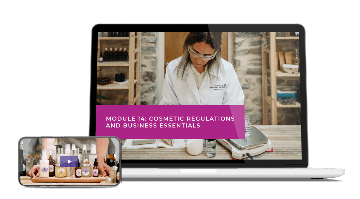 The Only Course You Need to Create Your Own Skincare Brand Beauty Business Advice Skincare Formulation Studying